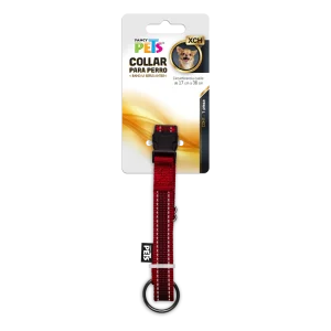 FANCY PETS - Collar Reflejante Rojo Para Perro Xch